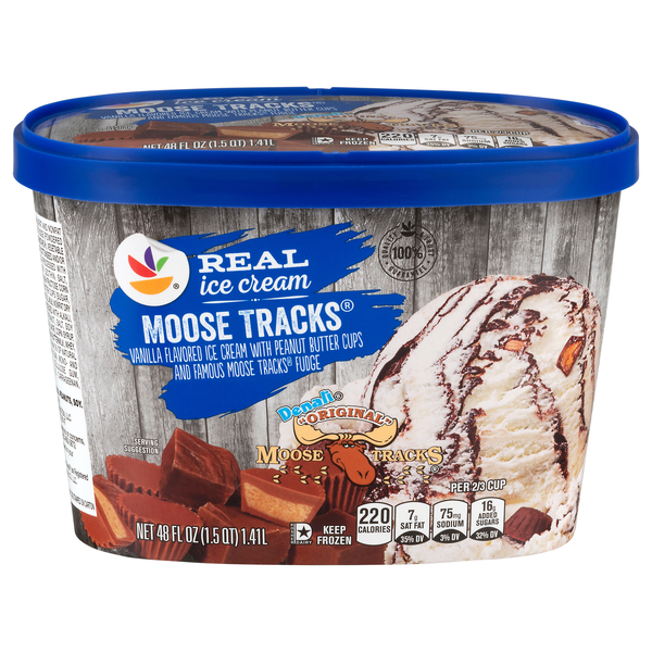 Stop & Shop Denali Original Moose Tracks Real Ice Cream