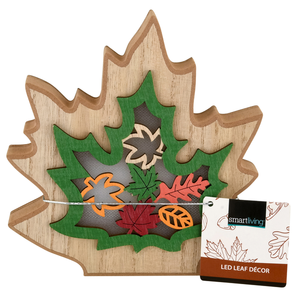 Smart Living Fall LED Leaf Decor