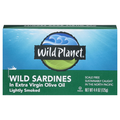 Wild Planet Lightly Smoked Wild Sardines in Extra Virgin Olive Oil