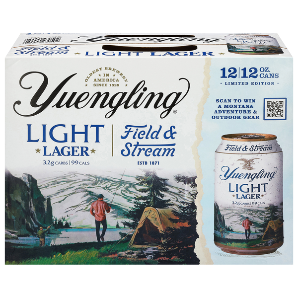 Yuengling Light Lager Beer - 12 pk