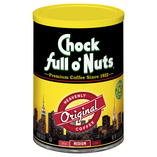Chock Full O'Nuts Original Medium Roast Ground Coffee