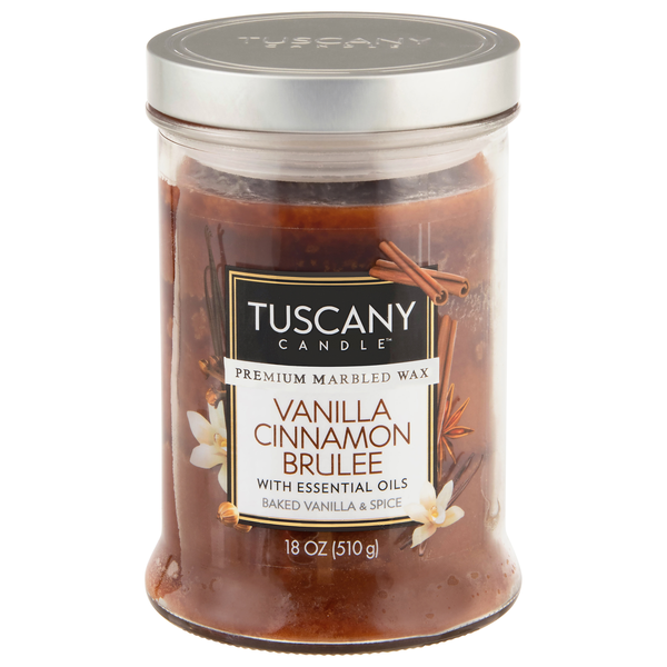 Tuscany Candle Vanilla Cinnamon Brulee