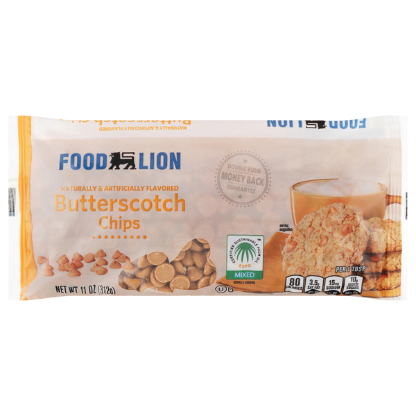 Food Lion Butterscotch Baking Morsel Chips