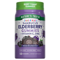 Nature's Truth Just 4 Kidz Berry Flavor Sambucus Elderberry Gummies