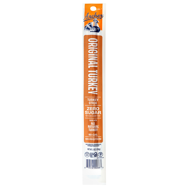 Country Archer Zero Sugar Gluten Free Rosemary 9g Protein Turkey Stick
