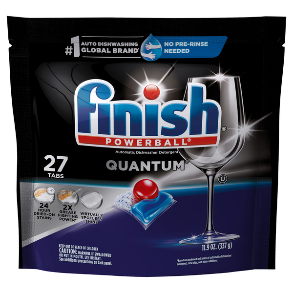 FINISH Powerball Quantum Premium Dishwashing Tabs