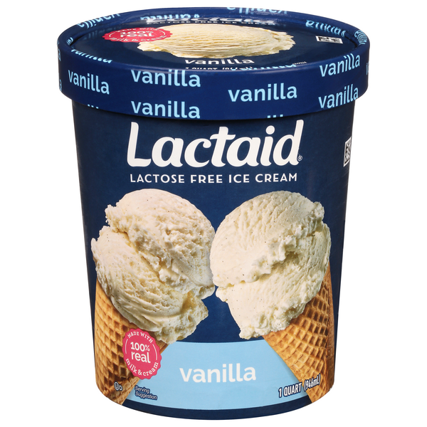Save On Lactaid Ice Cream Vanilla 100 Lactose Free Order Online 