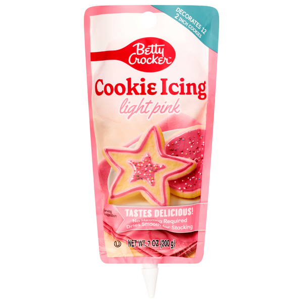 Betty Crocker Pink Cookie Icing