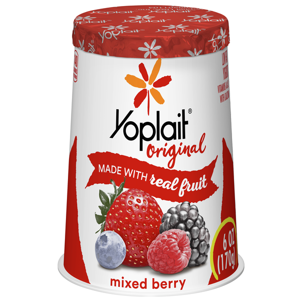 Save on Yoplait Original Low Fat Mixed Berry Yogurt Cup Order Online Delivery Stop & Shop