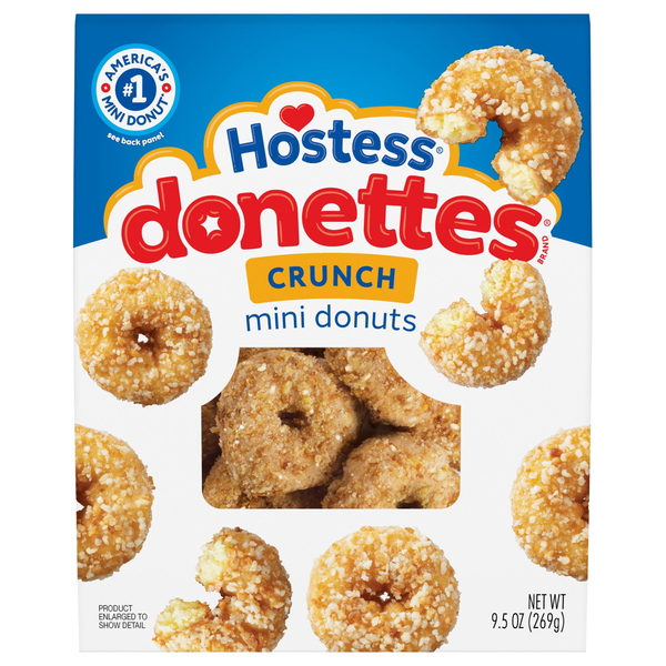 Hostess Donettes Mini Crunch Donuts