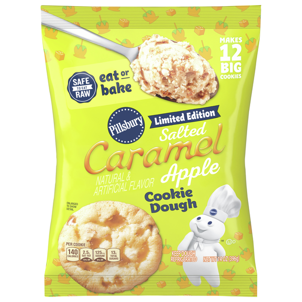 Save on Pillsbury Limited Edition Salted Caramel Apple Cookie Dough