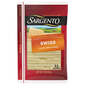 Sargento Natural Swiss Cheese Slices - 11 ct