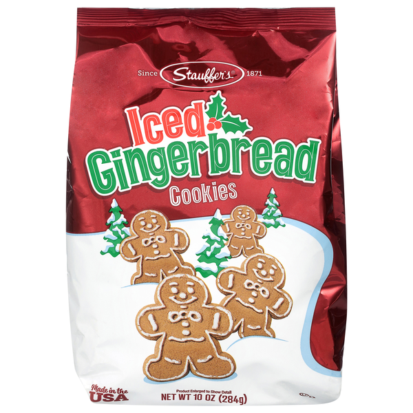 Stauffer's Iced Gingerbread Cookies