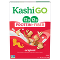 Kashi GO Protein + Fiber Original Touch of Honey Multigrain Crisps Cereal