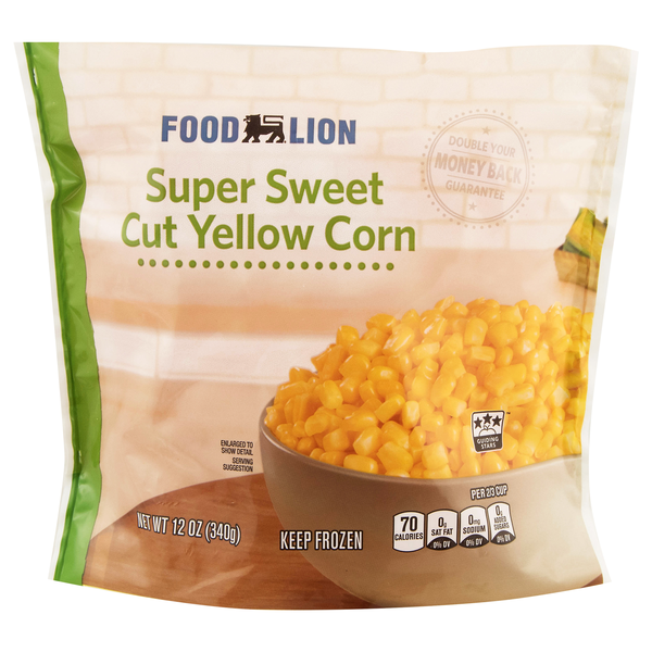 Food Lion Super Sweet Cut Yellow Corn Frozen