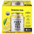 Just Ice Tea Organic Lemon Tea - 4 pk