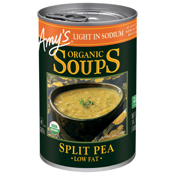Amy's Organic Light in Sodium Low Fat Split Pea Soup