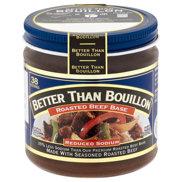 Better Than Bouillon Reduced Sodium Roasted Beef Base