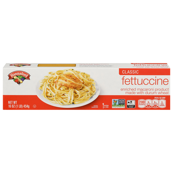 Hannaford Classic Fettuccine Pasta