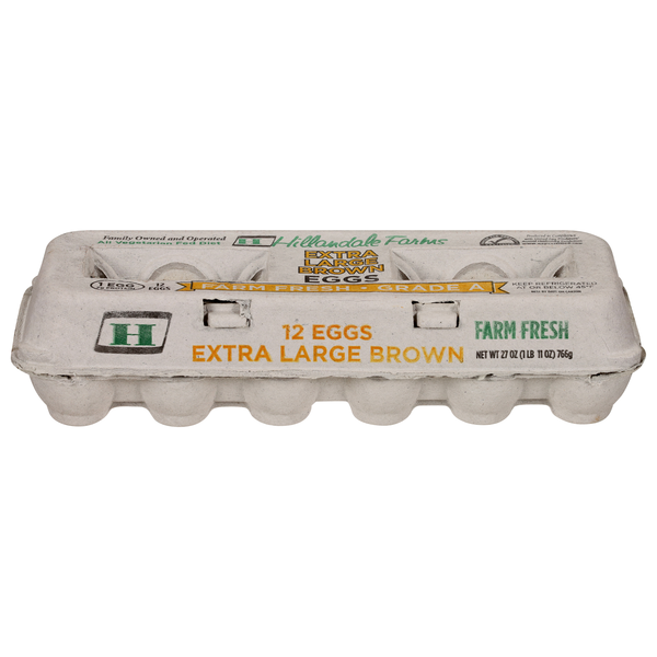 Hillandale Farms Farm Fresh Extra Large Brown Eggs