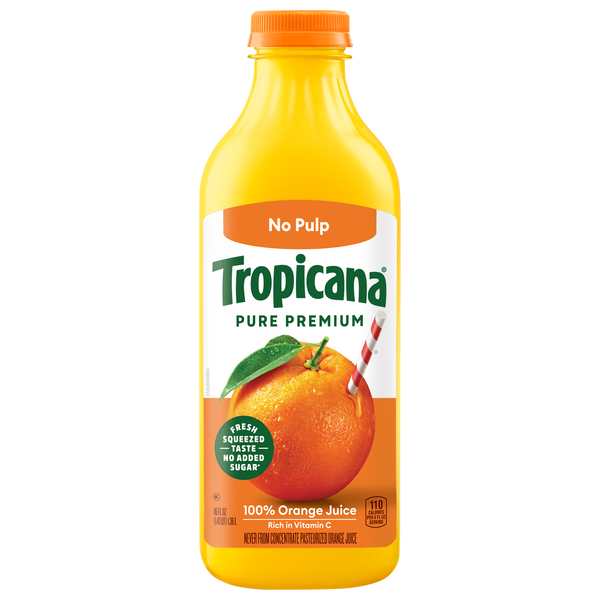 Tropicana Pure Premium No Pulp 100% Orange Juice