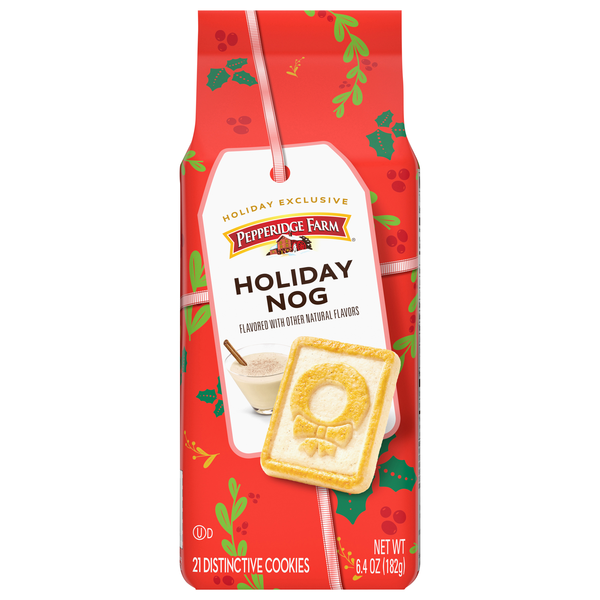 Pepperidge Farm Holiday Nog Butter Cookies