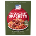 McCormick Thick & Zesty Spaghetti Sauce Mix Packet