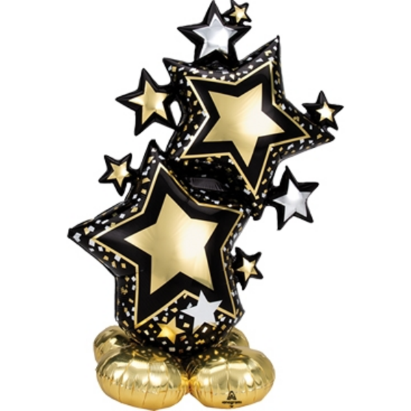 AirLoonz Elegant Star 59 Inch Decorative Air-Filled Balloon