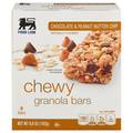 Food Lion Chewy Chocolate & Peanut Butter Granola Bars - 8 ct