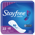 Stayfree Classic Unscented Super Long Pads No Wings