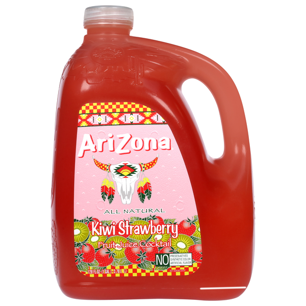 AriZona Kiwi Strawberry Fruit Juice Cocktail All Natural
