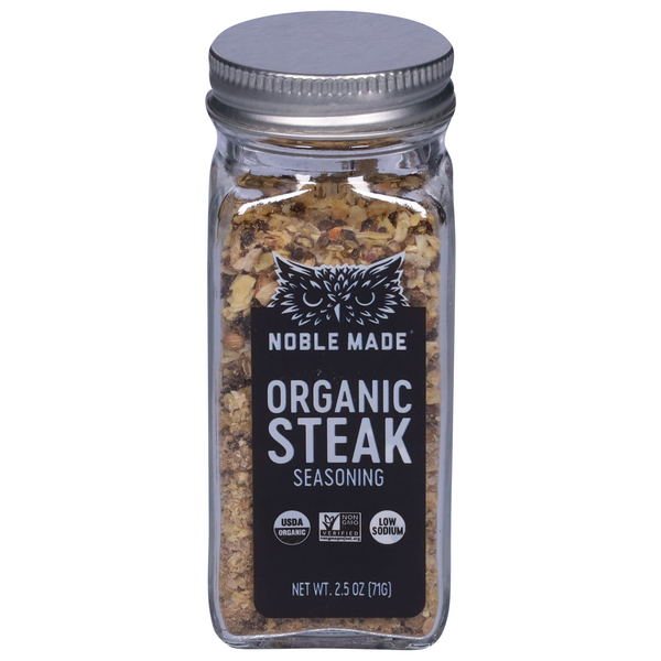 Noble Made Organic Low Sodium Steak Seasoning