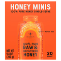 Nate's 100% Pure Raw & Unfiltered Honey Minis Single Serve - 20 ct
