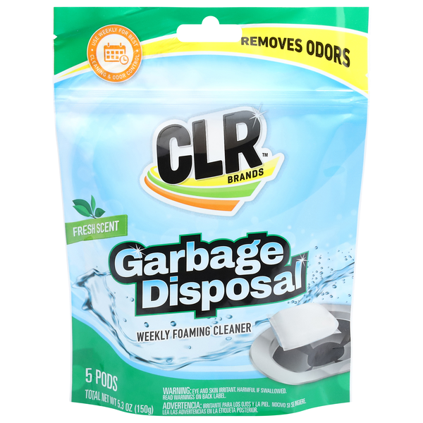 Save on CLR Fresh Scent Garbage Disposal Foaming Cleaning Pods Order