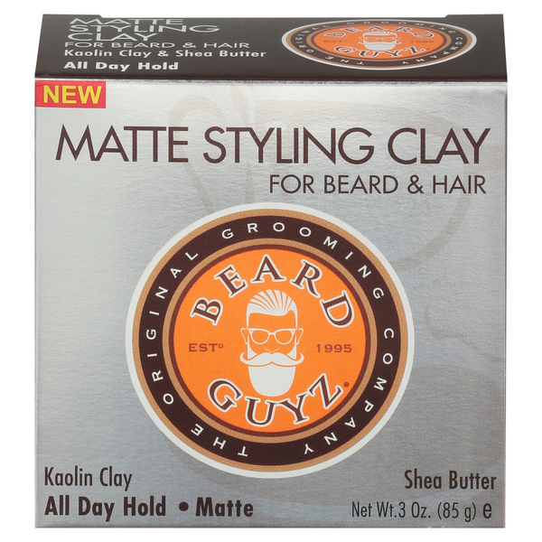 Save on Beard Guyz Matte Styling Clay for Beard & Hair Shea Butter