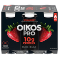 Oikos PRO 10g Protein Strawberry Cultured Dairy Drink - 6 pk