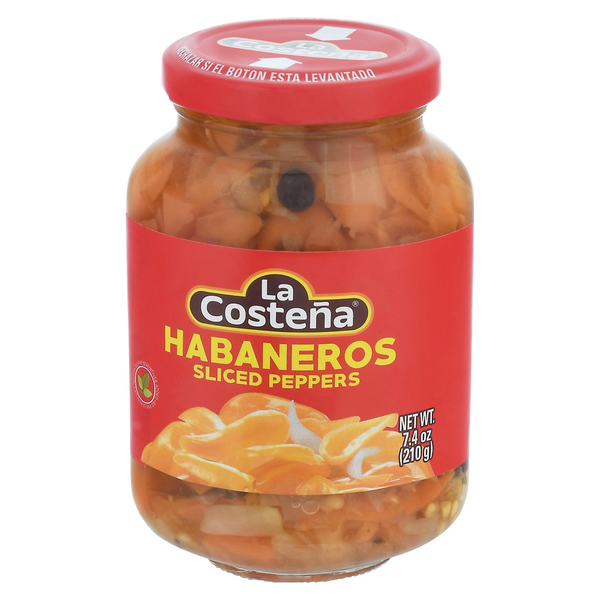 La Costena Sliced Habaneros Peppers