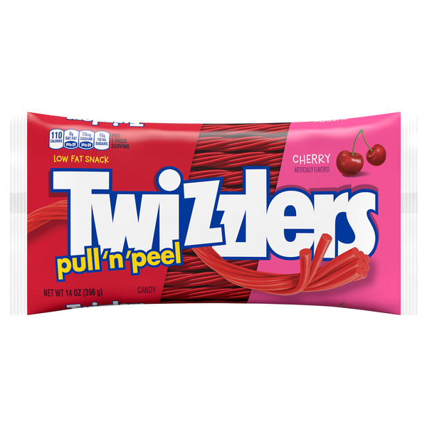Twizzlers Pull 'n' Peel Red Cherry Licorice Candy