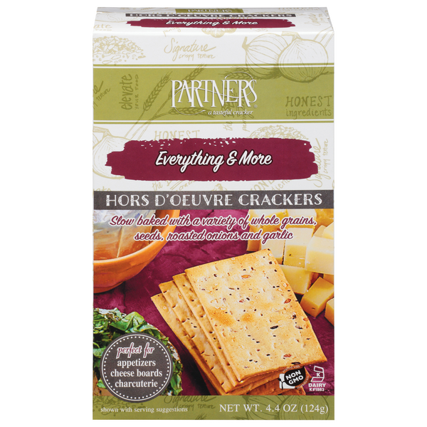 Partners Everything & More Hors D'Oeuvre Crackers