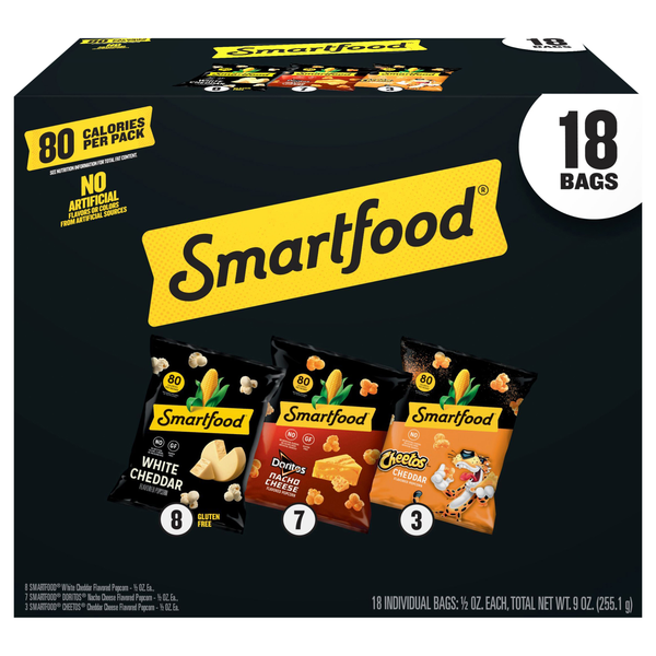 Smartfood Popcorn Variety Pack - 18 ct