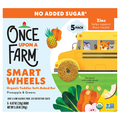 Once Upon a Farm Organic Smart Wheels Pineapple & Greens Soft Bars - 5 ct