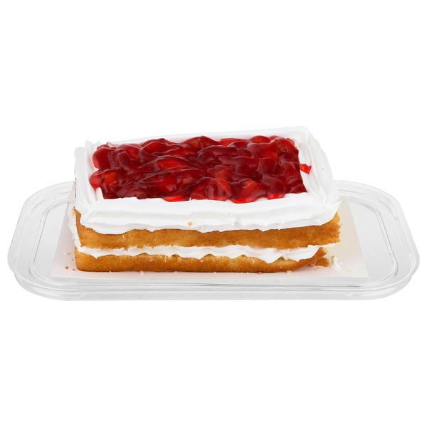 Giant Strawberry Shortcake Bar Cake