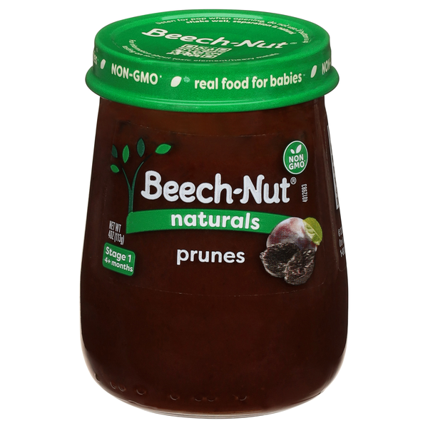 Beech-Nut Naturals Stage 1 Baby Food Prunes