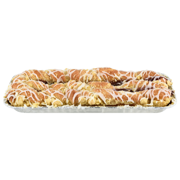 Hannaford Bakery Raspberry Danish Strip