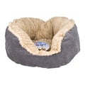 Spot Sleep Zone Cozy Pet Bed for Cats & Small Dogs Gray