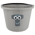 Smart Living Halloween Trick or Treat Bucket Screw Grey