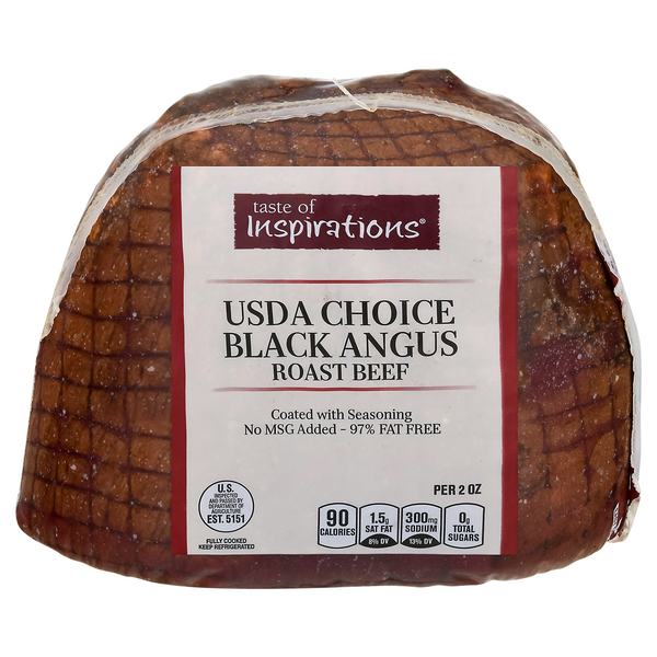 Taste of Inspirations Deli Choice Black Angus Roast Beef (Thin Sliced)