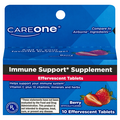 CareOne Berry Flavor Immune Support Supplement Effervescent Tablets