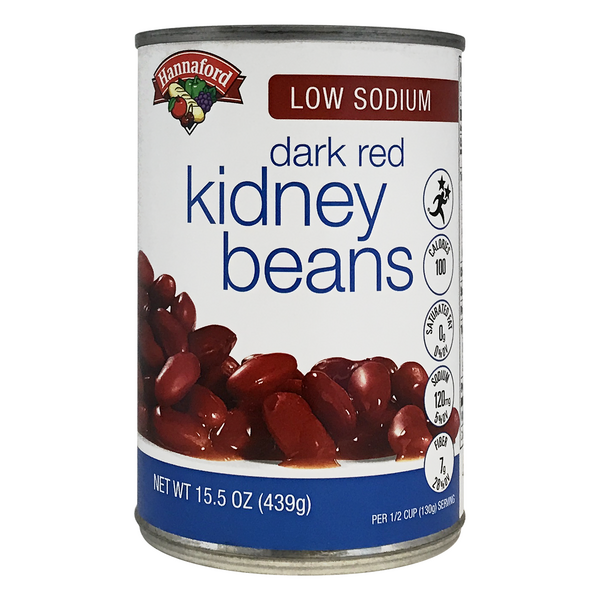 Hannaford Low Sodium Dark Red Kidney Beans