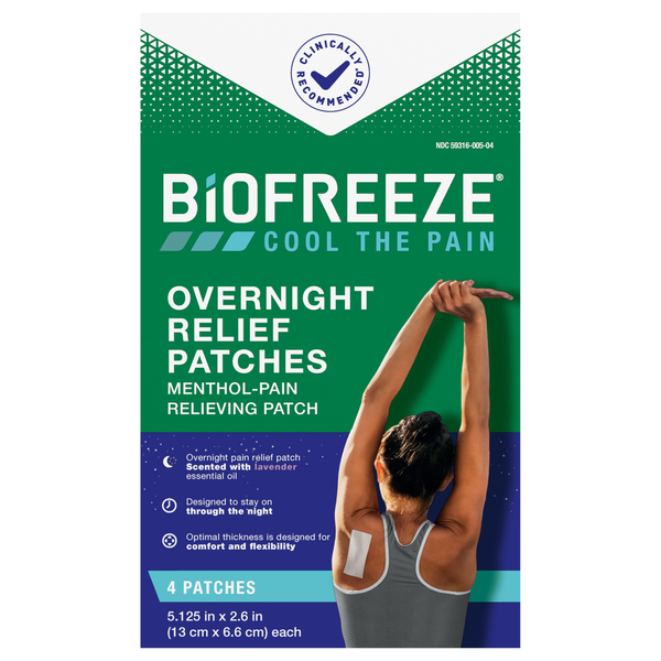 Biofreeze Overnight Relief Patches